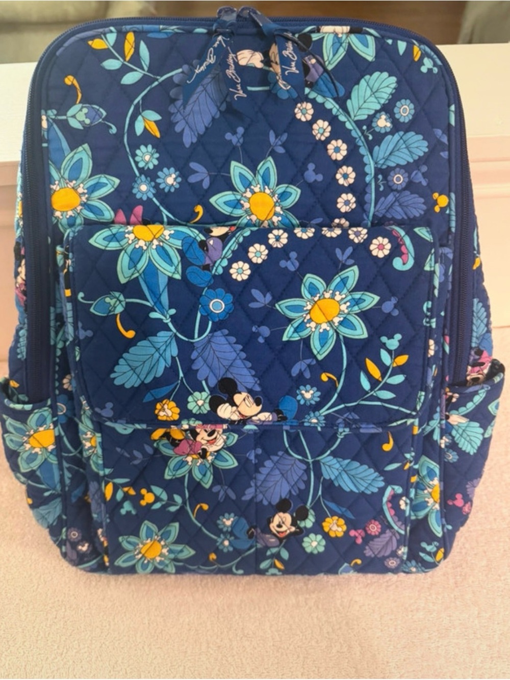Vera Bradley Dreaming with Mickey Disney Parks Exclusive Quilted Backpack